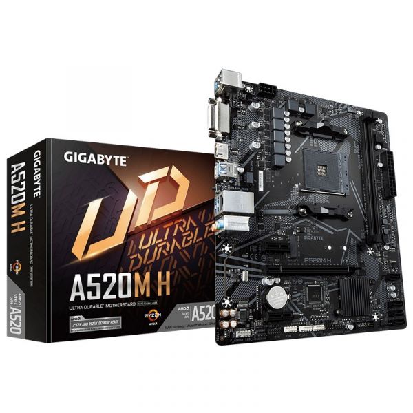 Материнская плата Gigabyte A520M H