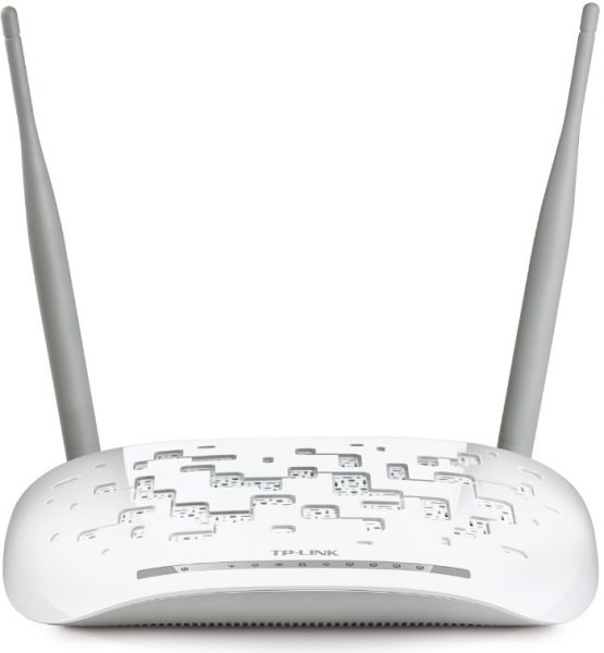 Модем TP-LINK TD-W8968 ADSL2+ 802.11g/n xDSL RJ-45/USB VPN +Router белый