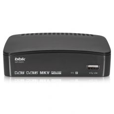 Ресивер DVB-T2 BBK SMP129HDT2 темно-серый