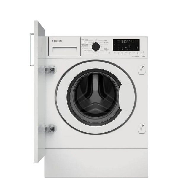 Встраиваемая стиральная машина Hotpoint-Ariston BI WDHT 8548 V белый